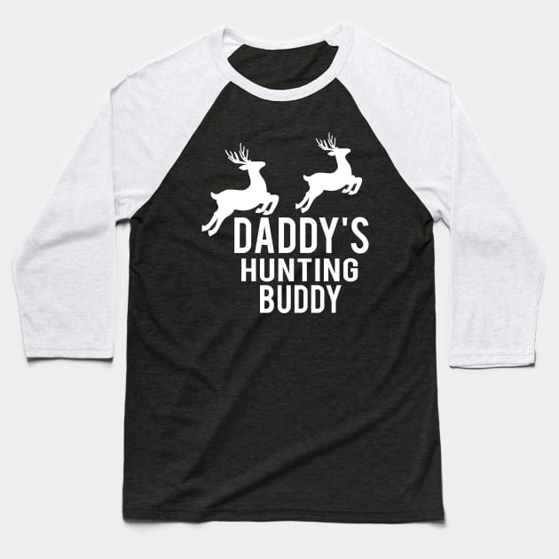 Daddy Hunting Buddy T-shirt gift Baseball T-Shirt by Lomitasu